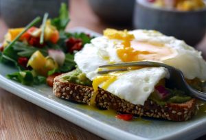 salad sandwich meal